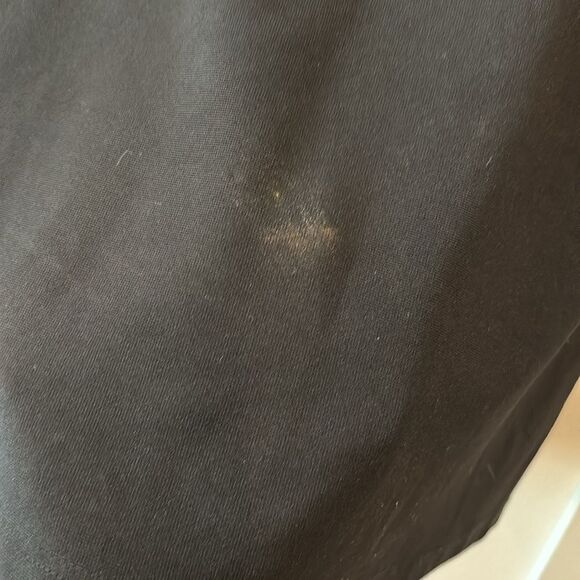 Vintage Scarlett Velour Velvet Black Horse Bit Mock Neck 7/8 GoGo Goth Dress - Picture 5 of 16